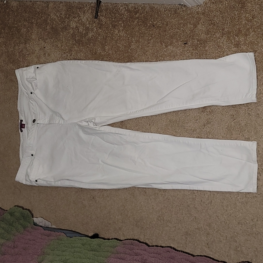 White jeans